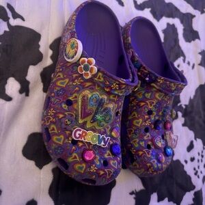 Lisa frank women’s crocs